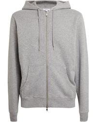 Sunspel - Loopback Zip-Up Hoodie - Lyst