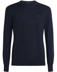 Polo Ralph Lauren - Embroidered Logo Jumper - Lyst