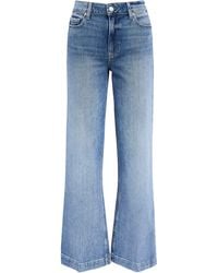 PAIGE - Leenah Wide-Leg Jeans - Lyst