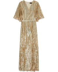 Marina Rinaldi - X Zuhair Murad Sequinned Maxi Dress - Lyst