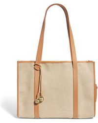 Sandro - Cotton Canvas Tote Bag - Lyst