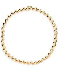 LIE STUDIO - Plated The Edith Chain Necklace - Lyst