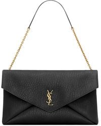 Saint Laurent - Extra-Large Cassandre Envelope Pouch - Lyst