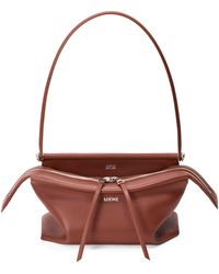 Loewe - Small Leather Whisker Shoulder Bag - Lyst