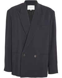 Studio Nicholson - Oversized Daburu Blazer - Lyst