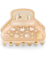 Alexandre De Paris - Plated Mini Claw Hair Clip - Lyst