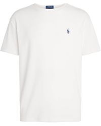 Polo Ralph Lauren - Cotton-Blend Terry Cloth T-Shirt - Lyst