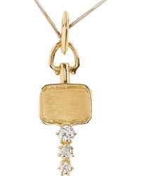 Jade Trau - And Diamond Mini Catherine Key Charm - Lyst