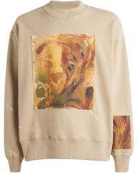 DOMREBEL - Canvas-Patch Explode Sweatshirt - Lyst