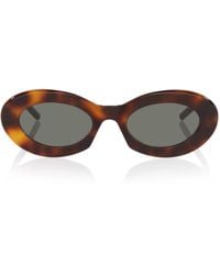 Saint Laurent - Sl 594 Linea Sl Logo Sunglasses - Lyst