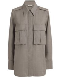 Camilla & Marc - Wool-Blend Drew Shirt - Lyst