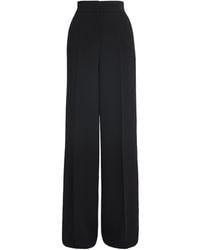 Max Mara - Cady Wide-Leg Trousers - Lyst