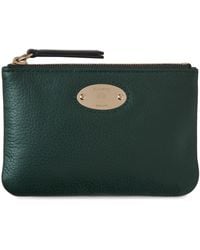 Mulberry - Plaque Small Zip Coin Pouch - Lyst
