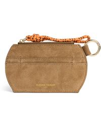 Claudie Pierlot - Suede Card Holder - Lyst