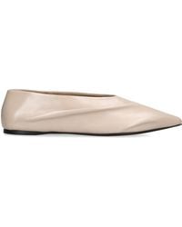KHAITE - Leather Miriam Ballet Flats - Lyst