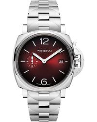 Panerai - Stainless Steel Luminor Due Watch - Lyst