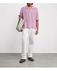 Séfr Mate Short Sleeve Shirt in White for Men | Lyst