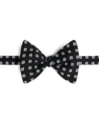 dunhill - Mulberry Silk Printed Bow Tie - Lyst