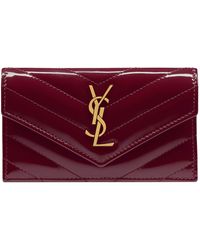 Saint Laurent - Cassandre Matelassé Fragments Purse - Lyst