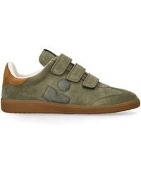 Isabel Marant - Suede Beth Logo Sneakers - Lyst