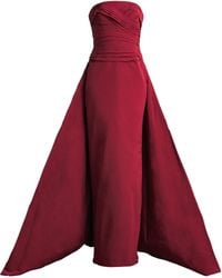 Zuhair Murad - Strapless Ruched Gown - Lyst