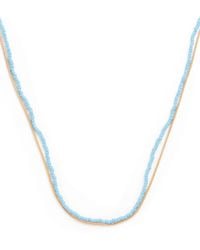Roxanne Assoulin - Turquoise The Line Necklace - Lyst