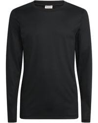 Zimmerli of Switzerland - 286 Sea Island Long-Sleeve T-Shirt - Lyst