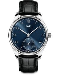 IWC Schaffhausen - Stainless Steel Portugieser Automatic Watch 40 - Lyst