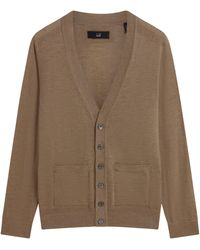dunhill - Superfine Cashmere Cardigan - Lyst