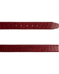 Giorgio Armani - Crocodile Leather Belt - Lyst
