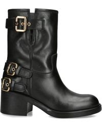 Chloé - Leather Dakota Ankle Boots 60 - Lyst