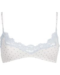 Skims - Fits Everybody Lace Scoop-Neck Bralette - Lyst