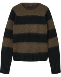 AllSaints - Stripe Lou Sweater - Lyst