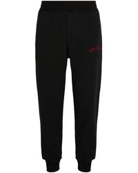 men's live golden signature velvet sweatpants