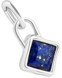 Astrid & Miyu - Rhodium-Plated September Birthstone Charm - Lyst