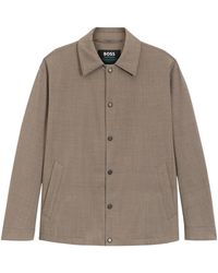BOSS - X Aston Martin Wool-Blend Jacket - Lyst