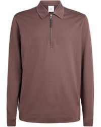 Bogner - Bailey Long-Sleeve Polo Shirt - Lyst