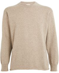 Johnstons of Elgin - Cashmere Crew-neck Sweater - Lyst