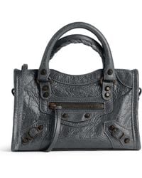 Balenciaga - Nano Leather Le City Cross-Body Bag - Lyst