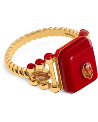 L'Atelier Nawbar - Yellow Gold, Diamond And Ruby Little Moments Ring - Lyst