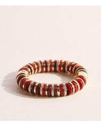 Eddie Borgo - Plated Amber, Carnelian And Pavé Crystal Lenox Bracelet - Lyst