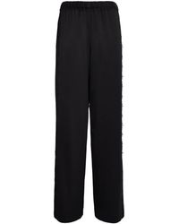 Vince - Lace-Trim Trousers - Lyst