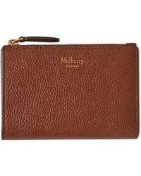 Mulberry - Bifold Zipped Continental Wallet - Lyst