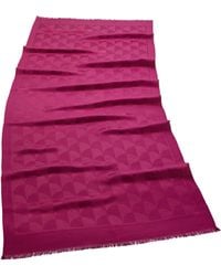 BVLGARI - Silk-Wool Maxi Calla Scarf - Lyst