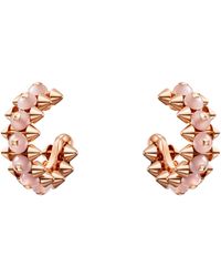 Cartier - And Chalcedony Clash De Hoop Earrings - Lyst