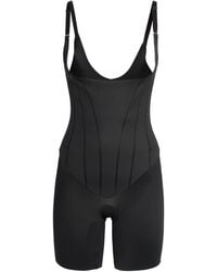 Spanx - Supersculpt Totalcontour Open-Bust Mid-Thigh Bodysuit - Lyst