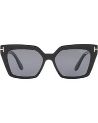 Tom Ford - Acetate Winona Cat Eye Sunglasses - Lyst