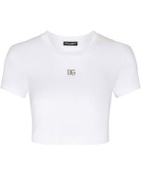 Dolce & Gabbana - Dg Millennials Logo T-Shirt - Lyst