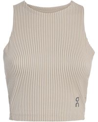 On Shoes - All-Day Ribbed Crop Top - Lyst