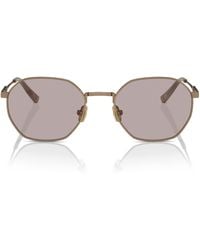 Brunello Cucinelli - Titanium Bc2003St Sunglasses - Lyst